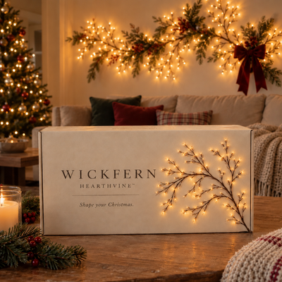 Wickfern Hearthvine™ — Willow Branch Christmas Lights